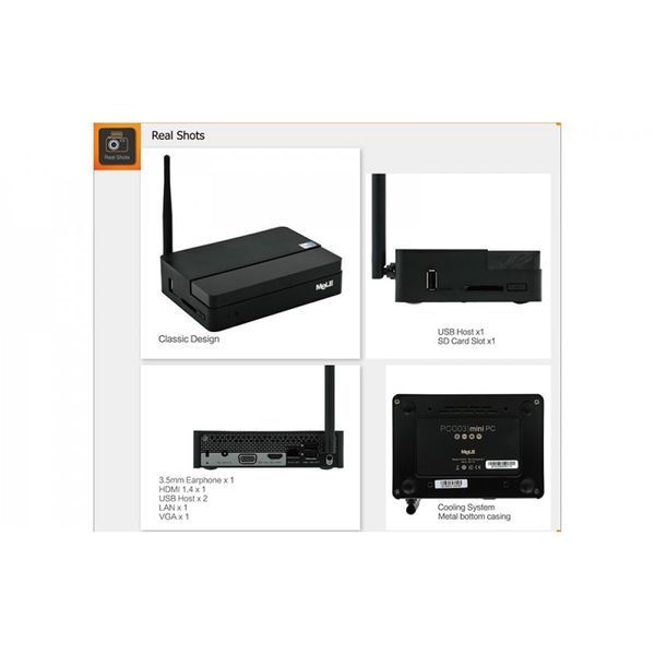 Компьютер Mini PC MeLE PCG03 plus (Windows 10) 015492 фото