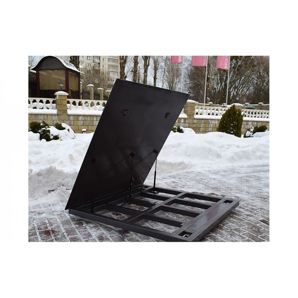 Ваги платформенні з відкидною платформою 4BDU1500-1212ВП-П практичні 1250х1250 мм (до 1500 кг) 015679 фото