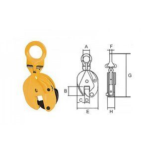 Захвати вертикального підйому Haklift типа АВТ до 1 тонни 014264 фото