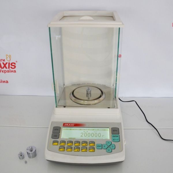 Ваги лабораторні AXIS ANG 100 до 100 г, дискретність 0,0001 г 003305 фото