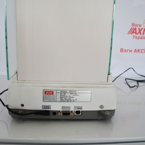 Ваги лабораторні AXIS ANG 100 до 100 г, дискретність 0,0001 г 003305 фото