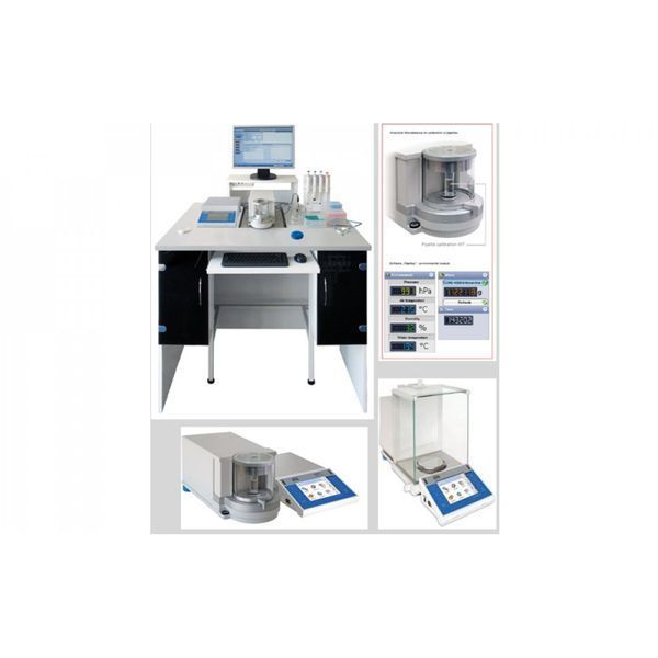 Стенд калібрування автоматичних піпеток з вагою MYA 21/P та XA 52/Y/P (Radwag) 003527 фото