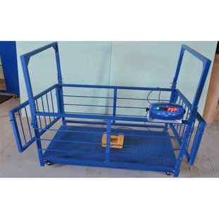 Весы для свиней и поросят TRIONYX П0712-СК-600 (700х1200 мм, НПВ=600 кг, d=200 г) 008507 фото